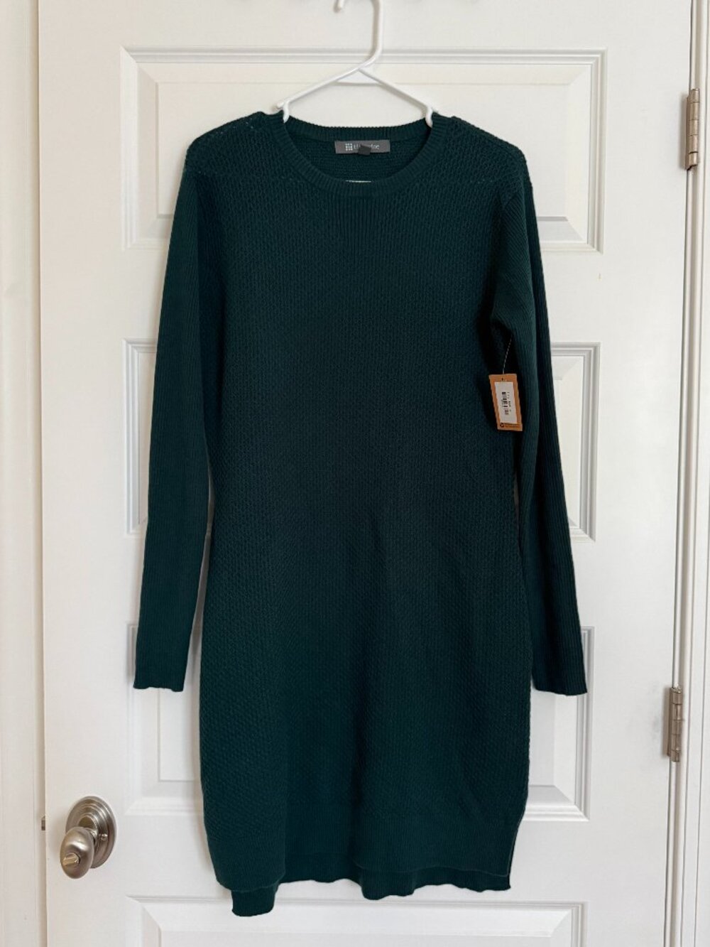 NWT Title Nine Sweater Dress, Teal, Medium